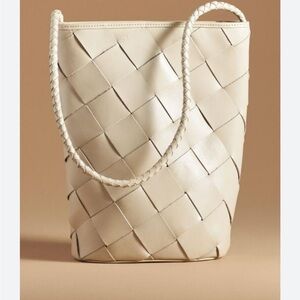 NWT Anthropologie Bembien Marion Bucket Bag